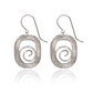 Spirit Earrings - Coil in Soft Square - SA-0297 - Mellow Monkey