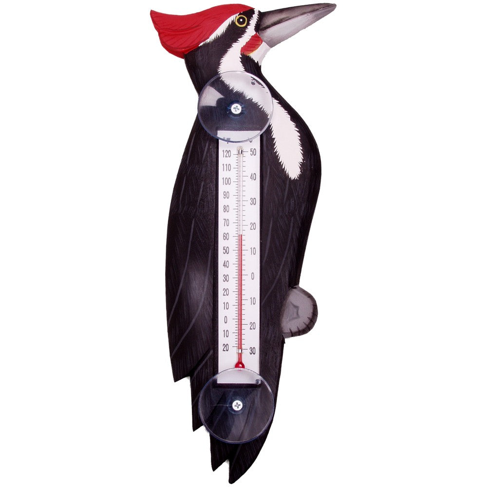 Woodpecker Window Thermometer - Mellow Monkey