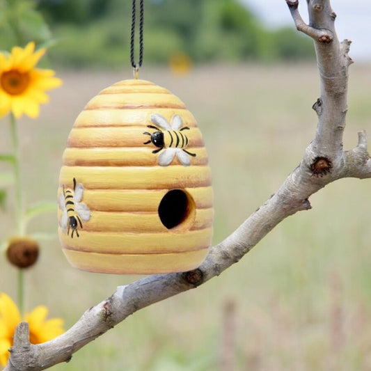 Bee Hive Gord-O Hanging Bird House - Mellow Monkey