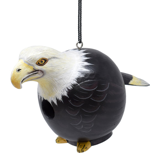 Bald Eagle Gord-O Hanging Bird House - Mellow Monkey