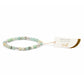 Intermix Amazonite Stone Bracelet - Stone of Courage - Mellow Monkey