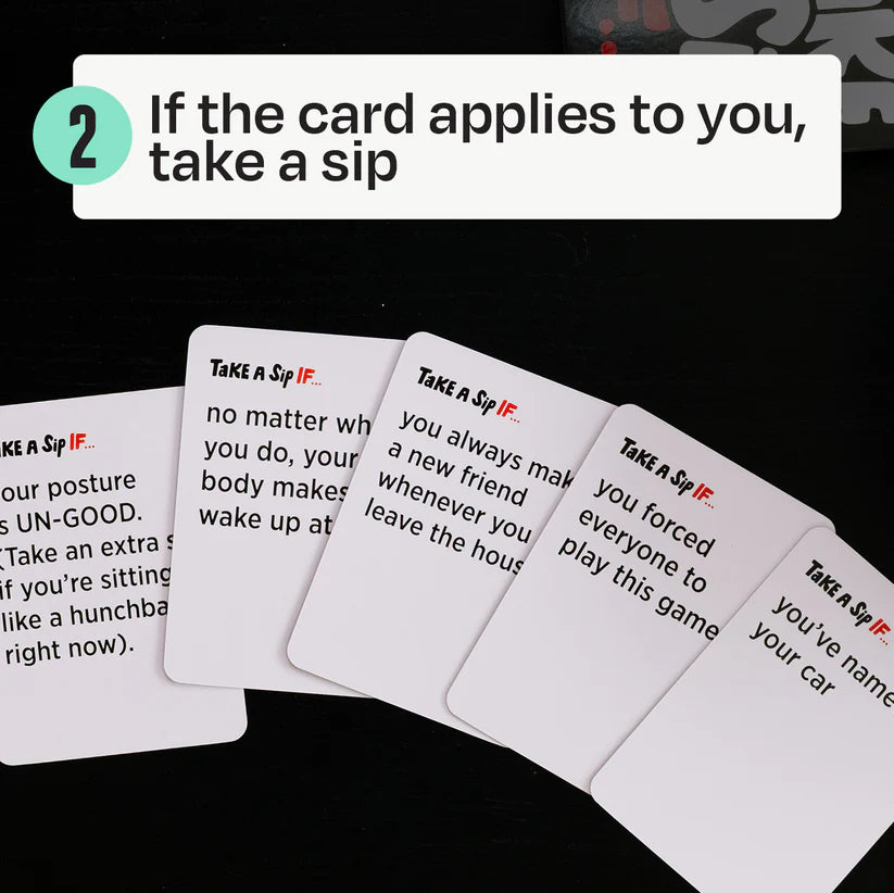 Take A Sip If... - A Party Game - Mellow Monkey