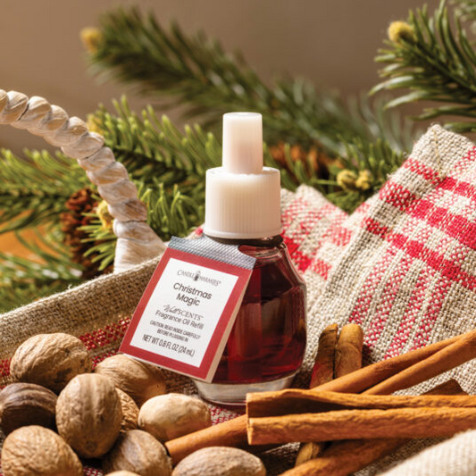 Christmas Magic - WallScents Fragrance Oil - 24-mL Refill - Mellow Monkey