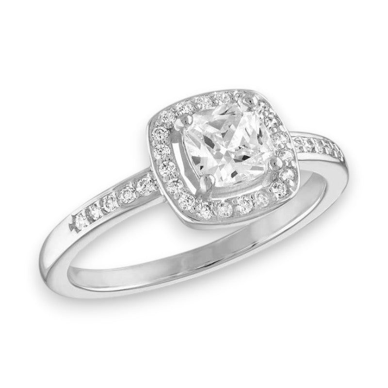 Halo Cubic Zirconia Forever - Stack Ring - Mellow Monkey