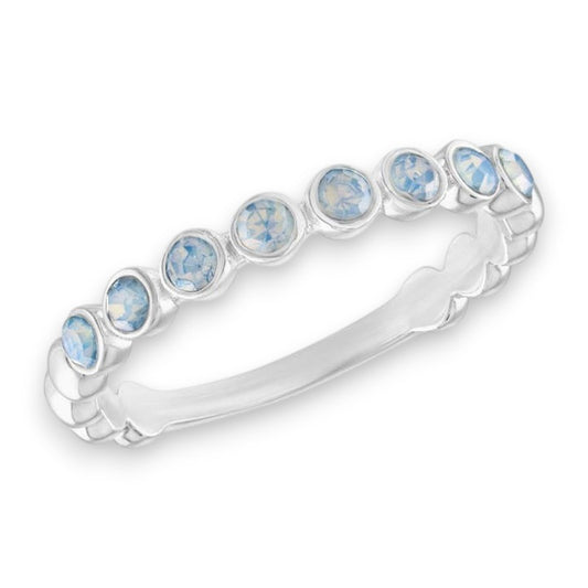 Opalescence Infinity - Stack Ring - Mellow Monkey