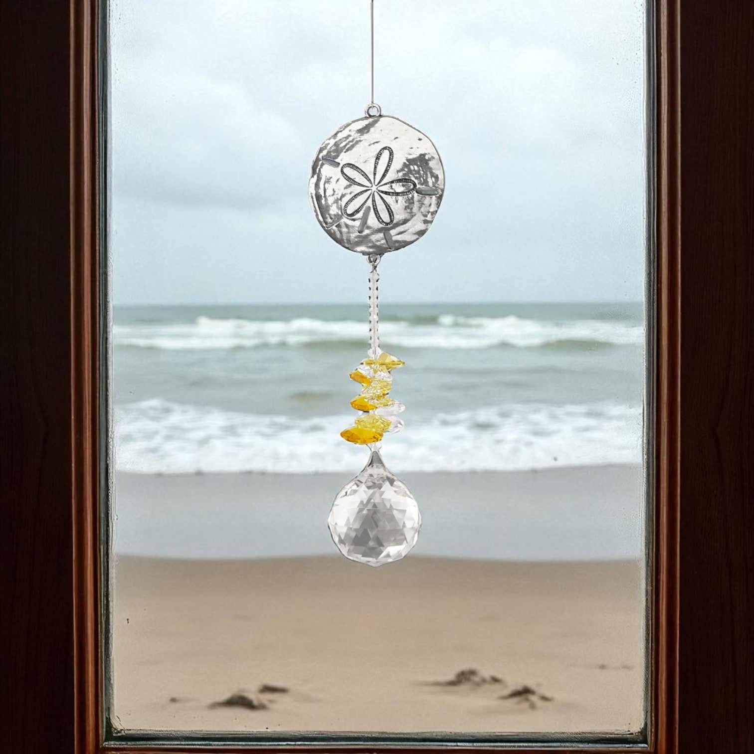 The Sand Dollar - Eternity Crystals Wishing Threads – Mellow Monkey