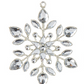 Crystal Jeweled Snowflake Ornament - 4-in - Mellow Monkey