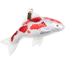 Glass Koi Fish Ornament - 5-1/2-in - Mellow Monkey