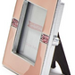 Pink Mini Enamel And Jewels Square Photo Frame 2x2-in - Mellow Monkey