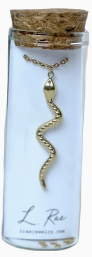 Snake Charm Necklace - 18" - Mellow Monkey