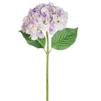 Purple Hydrangea Flower - 19-in - Mellow Monkey