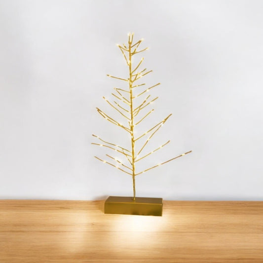 Festive Tree Light - Battery Operated Light - Gold