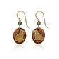 Silver Forest Earrings - Pretty Kitty on Ovals - NE-2008 - Mellow Monkey