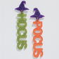 Hocus Pocus Resin Glitter Halloween Earrings - Mellow Monkey