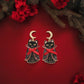 Vampire Cat + Moon Halloween Earrings - Mellow Monkey