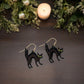 Black Cats Halloween Earrings - Mellow Monkey