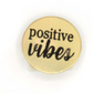 Positive Vibes - Recycled Brass Pin - Mellow Monkey