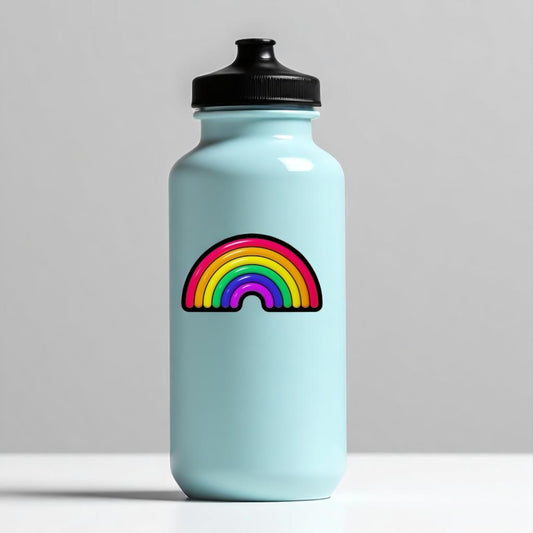 3D Rainbow 4 Pack - Bubble Decal - Mellow Monkey