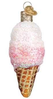 Mini Dessert Ornaments - Old World Christmas Blown Glass Holiday Ornament - Mellow Monkey