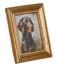 6" Vintage Bird Dog Framed Print - Mellow Monkey