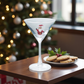 Candy - Martini Glass with Holiday Figure - 4-oz. - Mellow Monkey