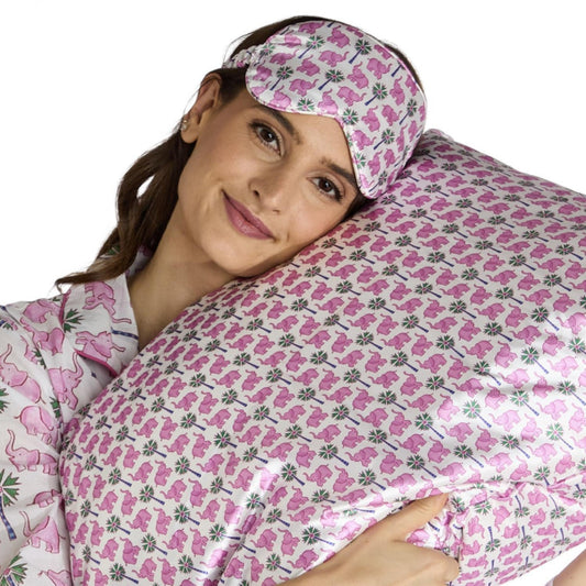 Pillowcase Eye Mask Sleep Set