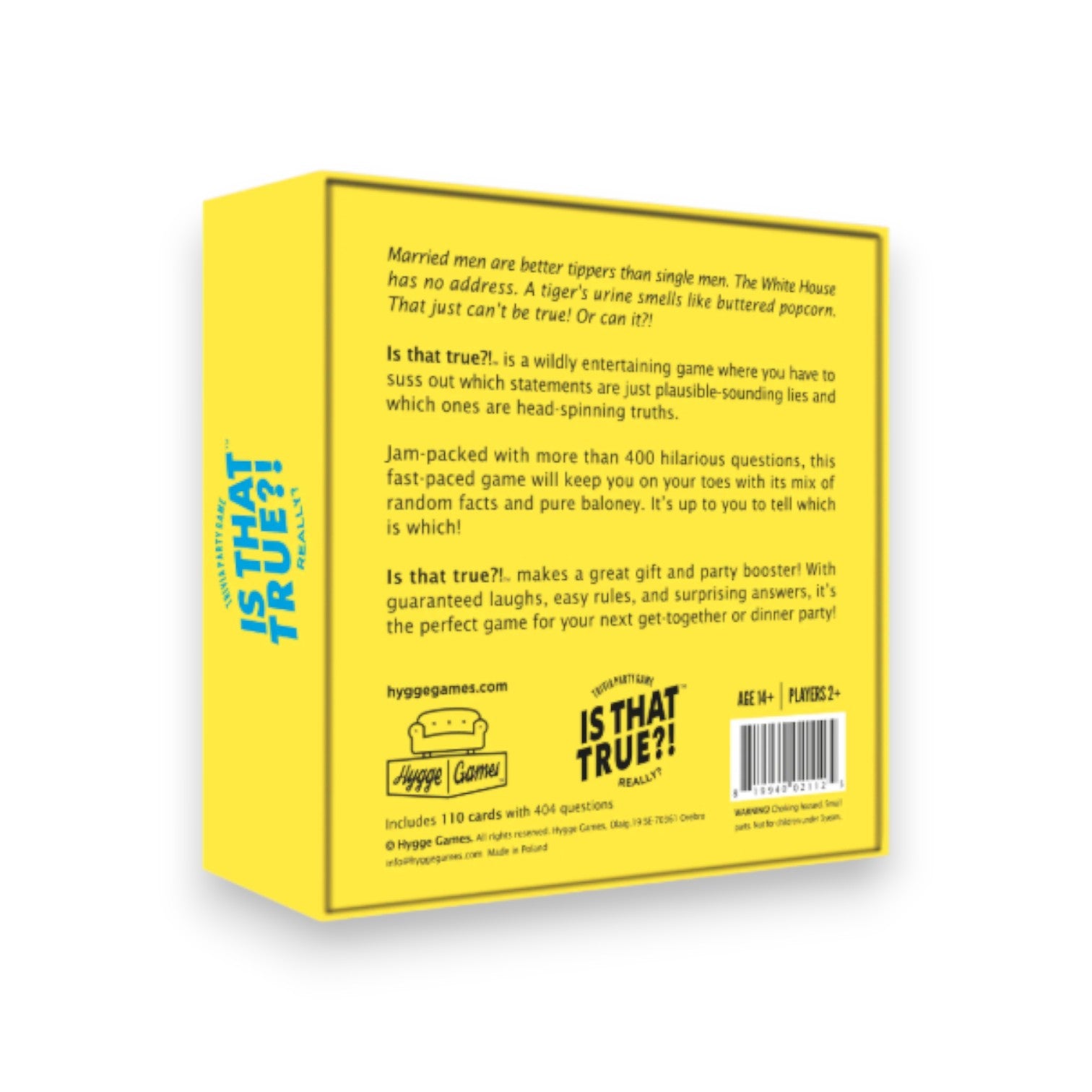 Is That True? - Party Trivia Game - Mellow Monkey