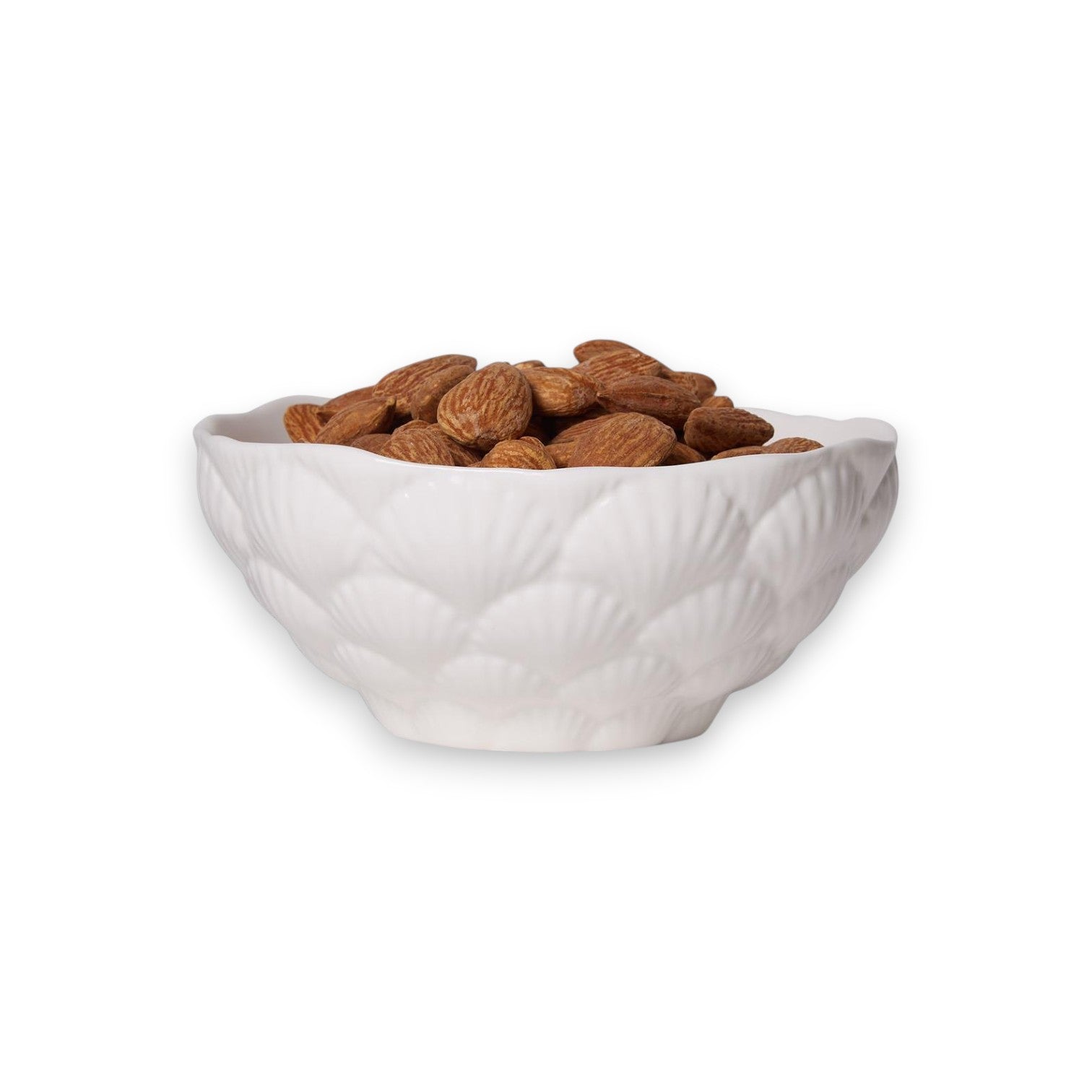 Fan Shell Porcelain Tidbit Bowl - Mellow Monkey