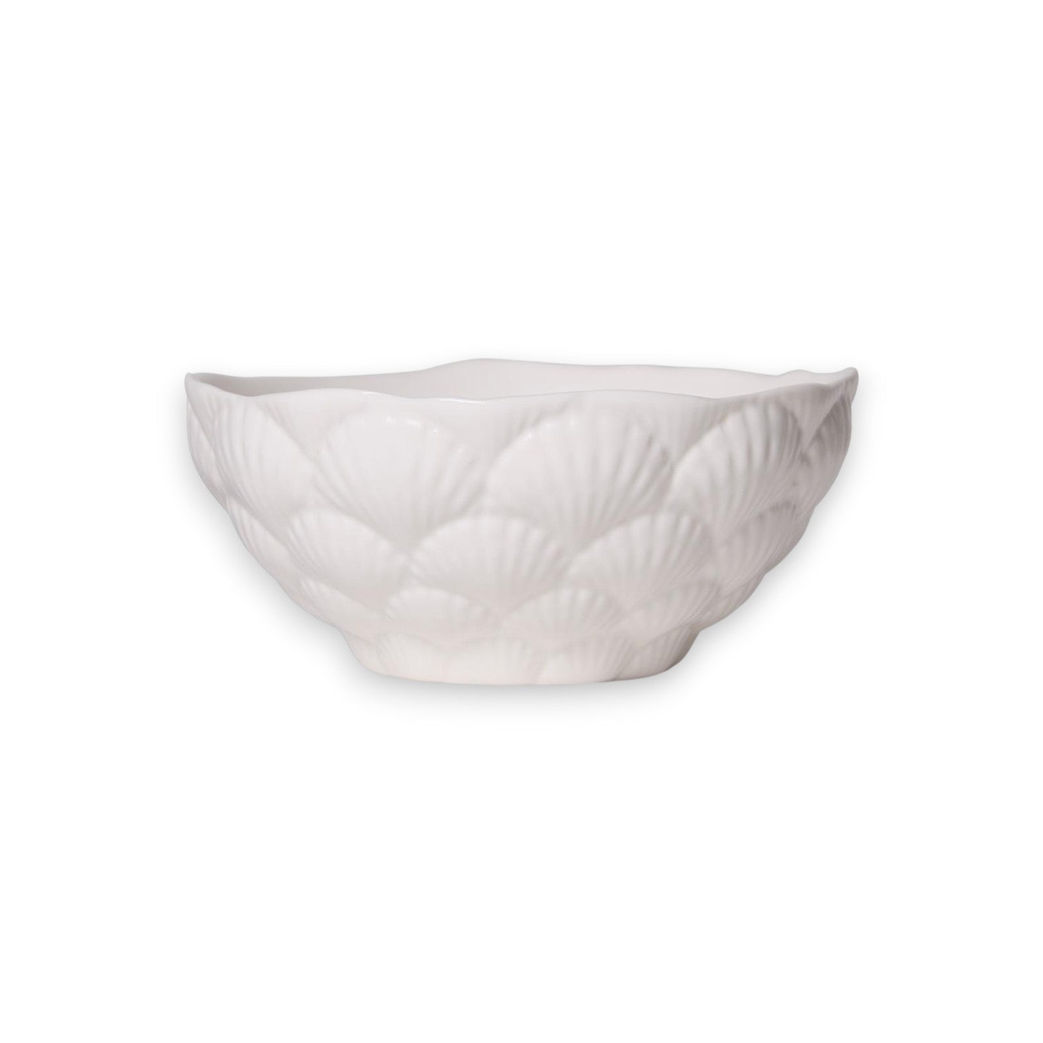 Fan Shell Porcelain Tidbit Bowl - Mellow Monkey