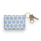 Hydrangea Print ID Wallet On Keyring - Mellow Monkey