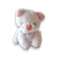 Small Plush Kitty Cat  - White - Backpack Charm - 2-in - Mellow Monkey