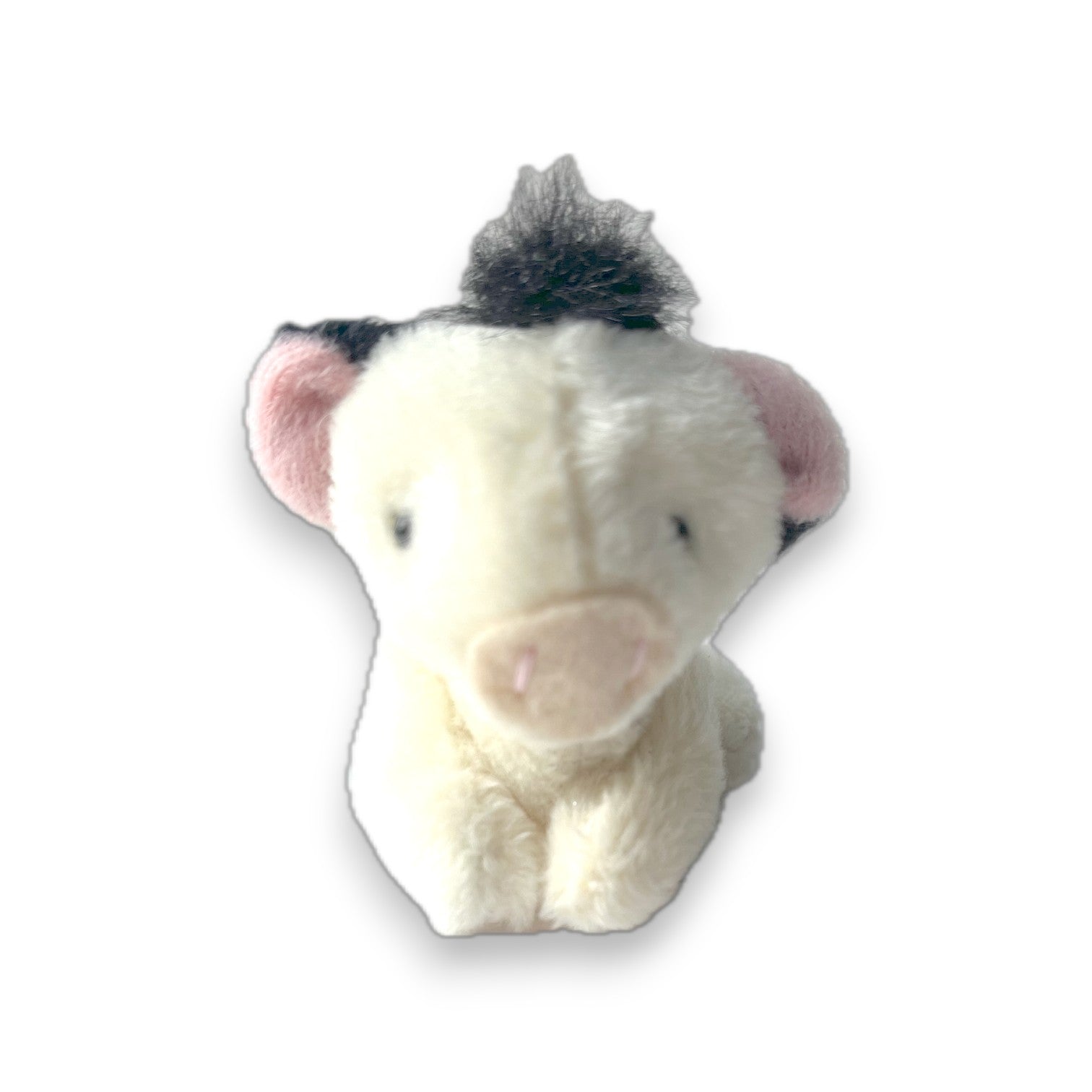 Miniature Plush Cow - Backpack Charm - 2-in - Mellow Monkey