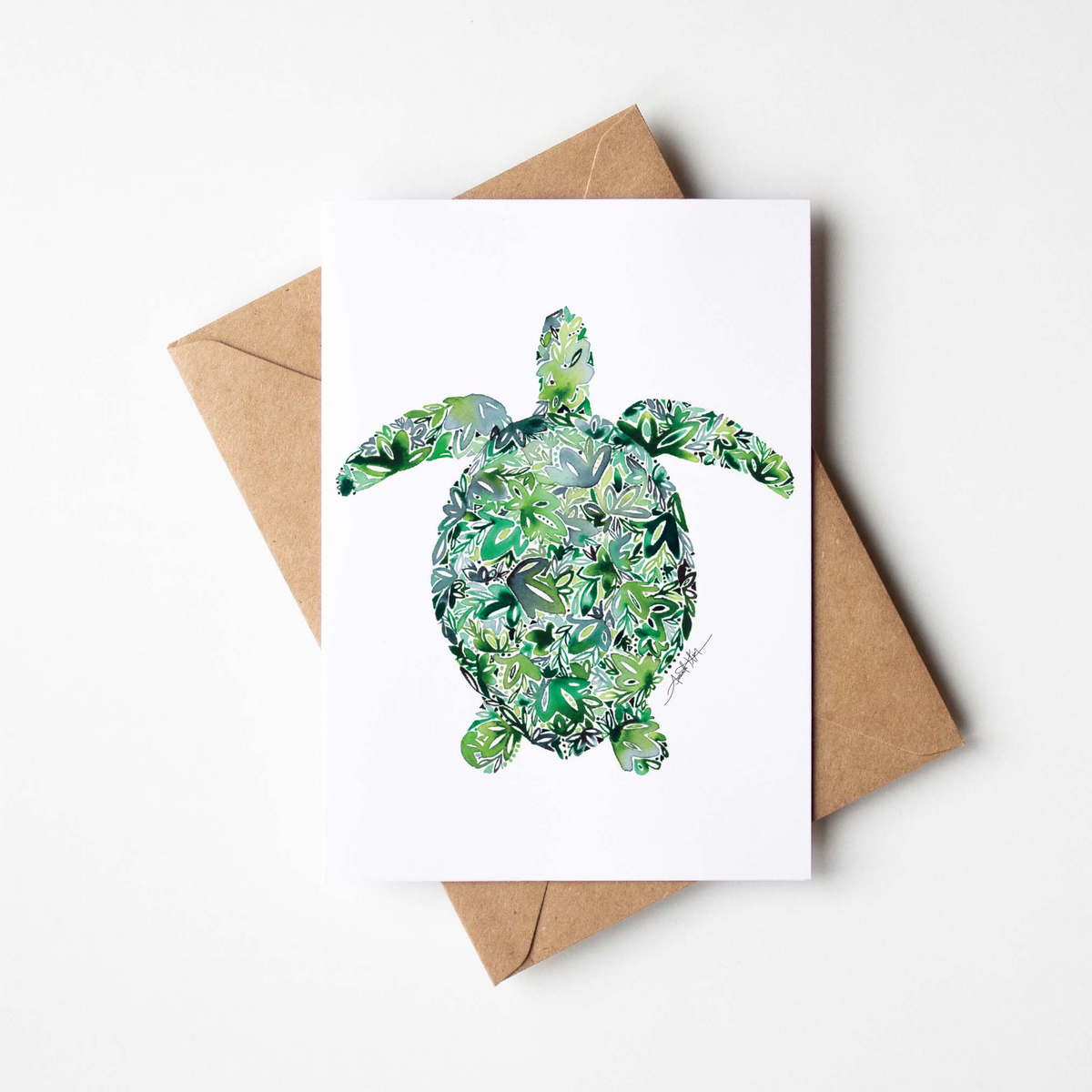 Sea Turtle Notecard Set of 8 Boxed Cards – Mellow Monkey
