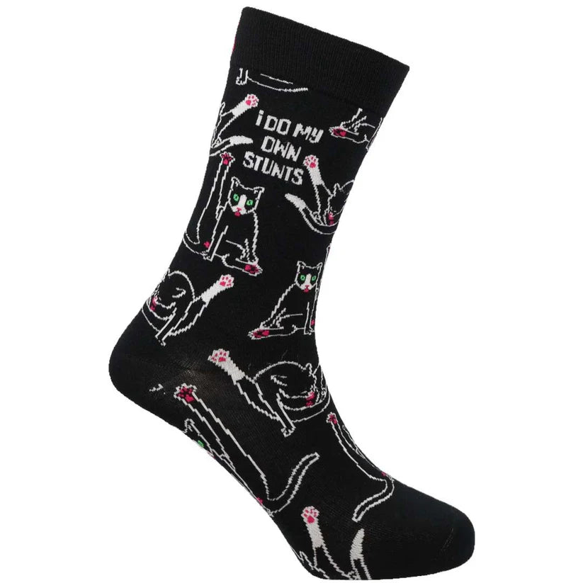 Stunt Man - Natural Bamboo Knit Socks - Mellow Monkey