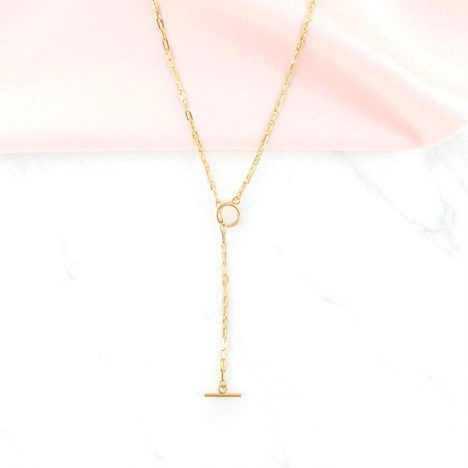 Supreme Lariat - 14K Gold Plated - Three In One – Mellow Monkey