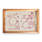 Dear Santa Wooden Serving Tray - 19-1/2-in. - Mellow Monkey