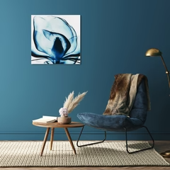 Blue Magnolia X-Ray - Radiographic Photography Artwork by Albert Koetsier - 24-in - Mellow Monkey