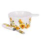 Sunflower Dip Bowl With Spreader - 10-oz -Temp-tations - Mellow Monkey
