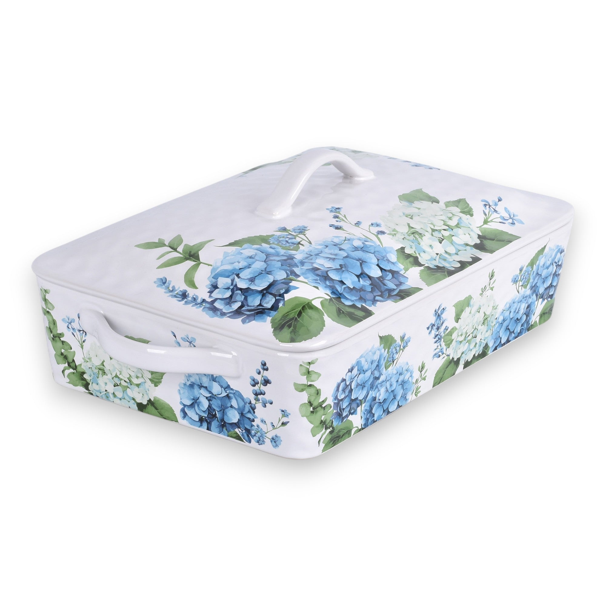 Hydrangea Covered Baker - 13 x 9-in - Temp-tations – Mellow Monkey
