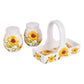 Sunflower Salt and Pepper Shakers - 3-piece - Temp-tations - Mellow Monkey