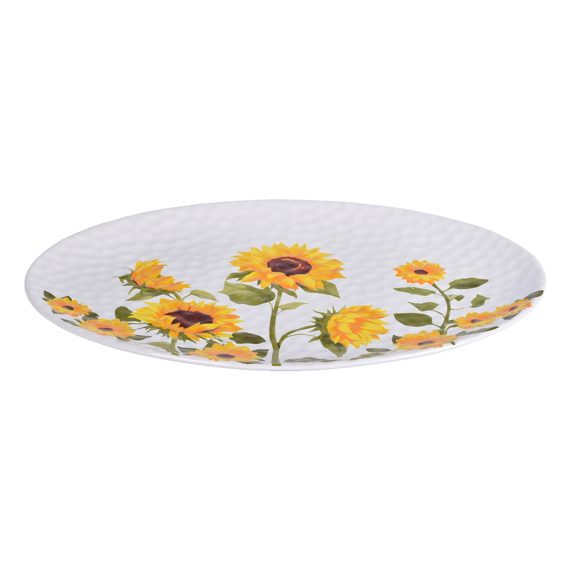 Sunflower Oval Platter - 18-in - Temp-tations - Mellow Monkey