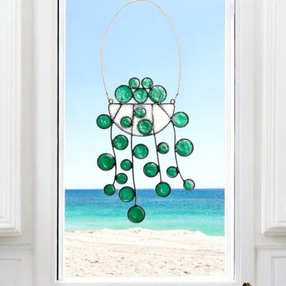 Stained Glass Hanging Plant - Mellow Monkey