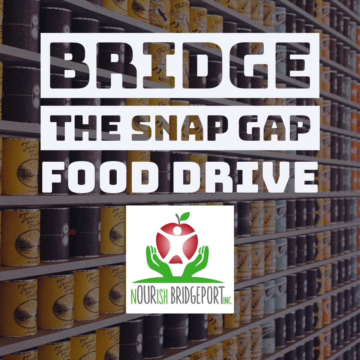 Bridge The SNAP Gap Community Fund Raiser - nOURish Bridgeport - Mellow Monkey