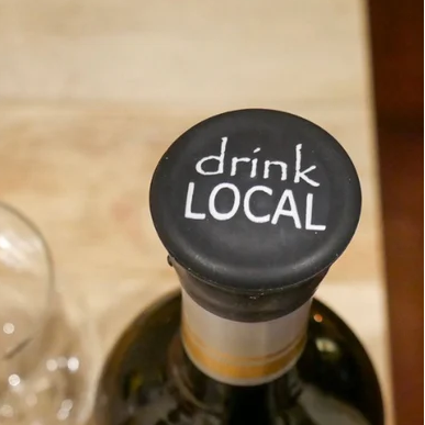 Drink Local - Capabunga Wine Bottle Top Seal - Mellow Monkey