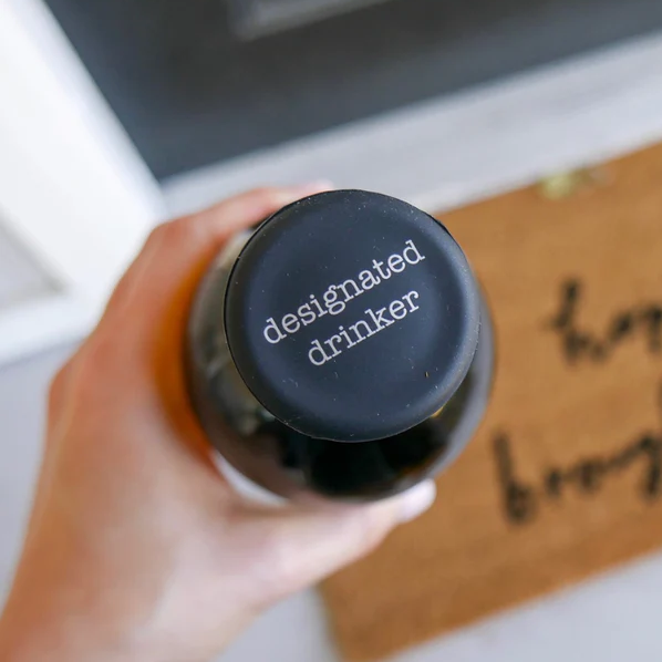 Designated Drinker - Capabunga Wine Bottle Top Seal - Mellow Monkey