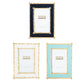 Brynn Gold Bamboo Border Picture Frame - 4x6 - Mellow Monkey