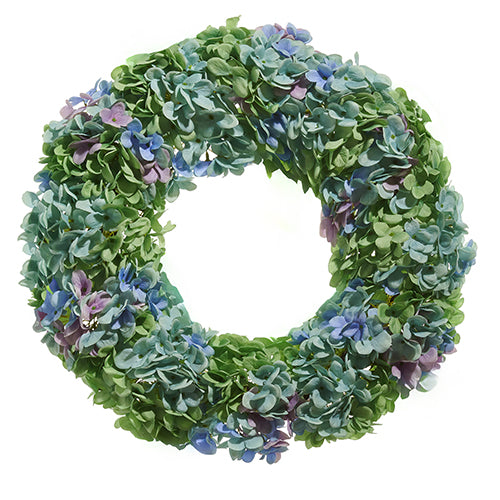 24" Hydrangea Wreath - Mellow Monkey