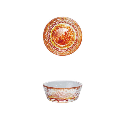 Hand-Blown Recycled Confetti Glass Pinch Pot - Mellow Monkey
