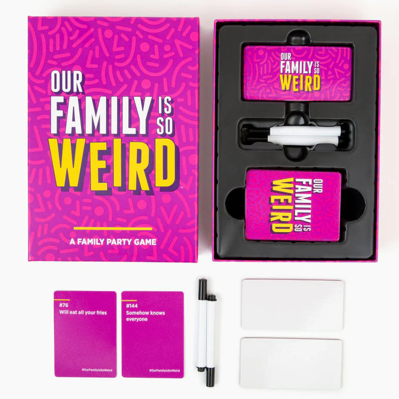 Our Family Is So Weird! - A Family Party Game - Mellow Monkey