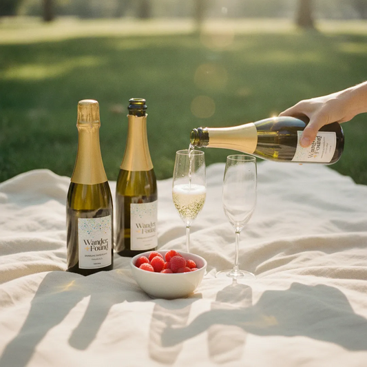 Wander + Found Non-Alcoholic Sparkling Cuvée Blanc - 375 mL